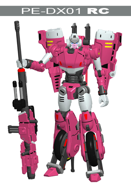 PERFECT EFFECT PE-DX01 Motobot RC ピンク 新品 PE-DX01 RC Motorcycle Pink Version | Perfect Effect 3rd